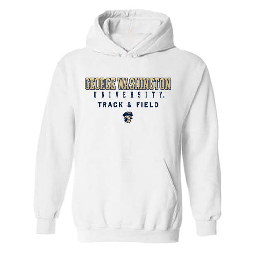 GWU - NCAA Men's Track & Field : Blake Johnson - Classic Shersey Hooded Sweatshirt-0