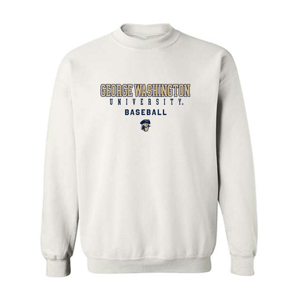 GWU - NCAA Baseball : Brandon Siegs - Classic Shersey Crewneck Sweatshirt-0