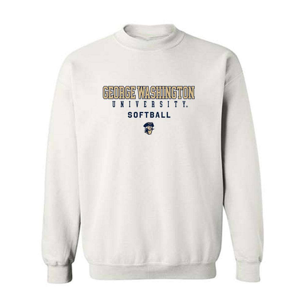 GWU - NCAA Softball : Isabella Ruby - Classic Shersey Crewneck Sweatshirt-0