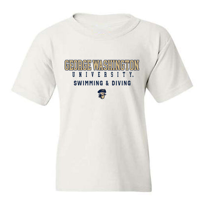 GWU - NCAA Men's Swimming & Diving : Eldad Zamir - Classic Shersey Youth T-Shirt-0