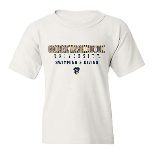 GWU - NCAA Men's Swimming & Diving : Eldad Zamir - Classic Shersey Youth T-Shirt-0