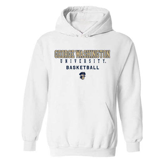 GWU - NCAA Women's Basketball : Emma Theodorsson - Classic Shersey Hooded Sweatshirt-0