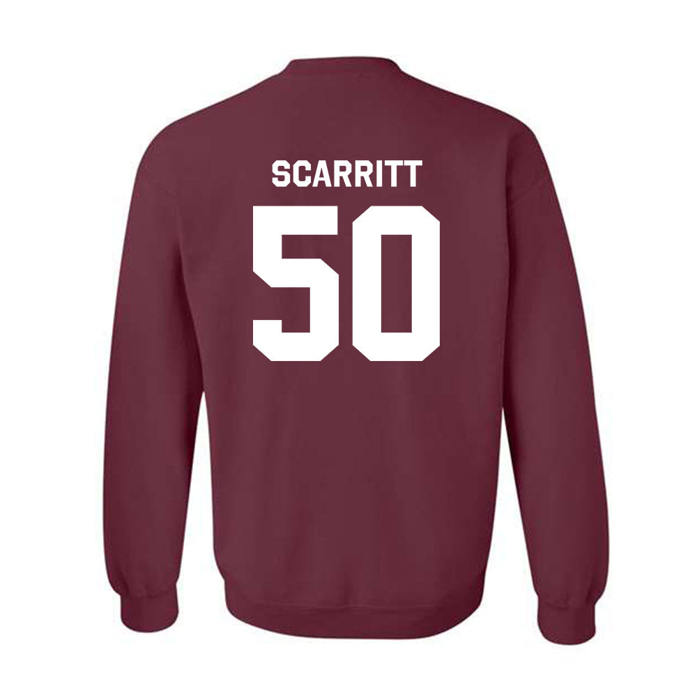 Fordham - NCAA Football : Wyatt Scarritt - Classic Shersey Crewneck Sweatshirt-1