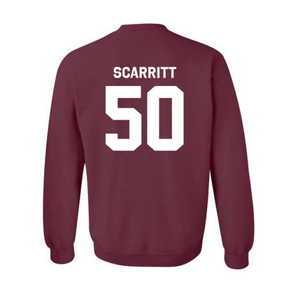 Fordham - NCAA Football : Wyatt Scarritt - Classic Shersey Crewneck Sweatshirt-1