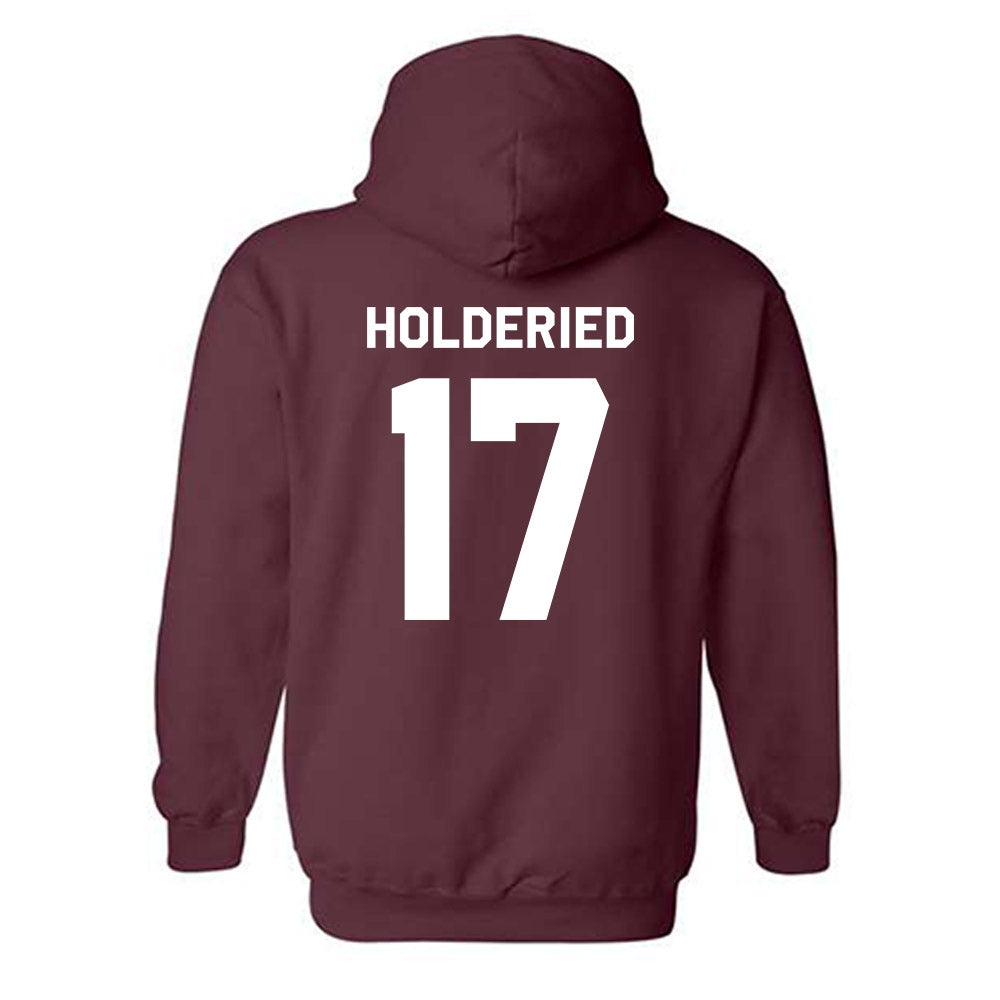 Fordham - NCAA Women's Volleyball : Tatum Holderied - Classic Shersey Hooded Sweatshirt-1