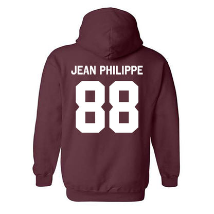 Fordham - NCAA Football : Nathan Jean Philippe - Classic Shersey Hooded Sweatshirt-1