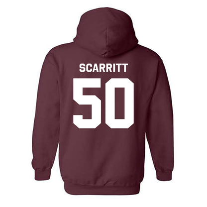 Fordham - NCAA Football : Wyatt Scarritt - Classic Shersey Hooded Sweatshirt-1