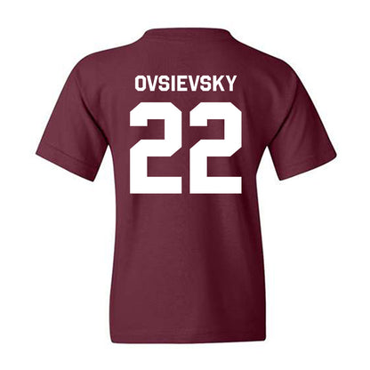 Fordham - NCAA Women's Soccer : Kit Ovsievsky - Classic Shersey Youth T-Shirt-1