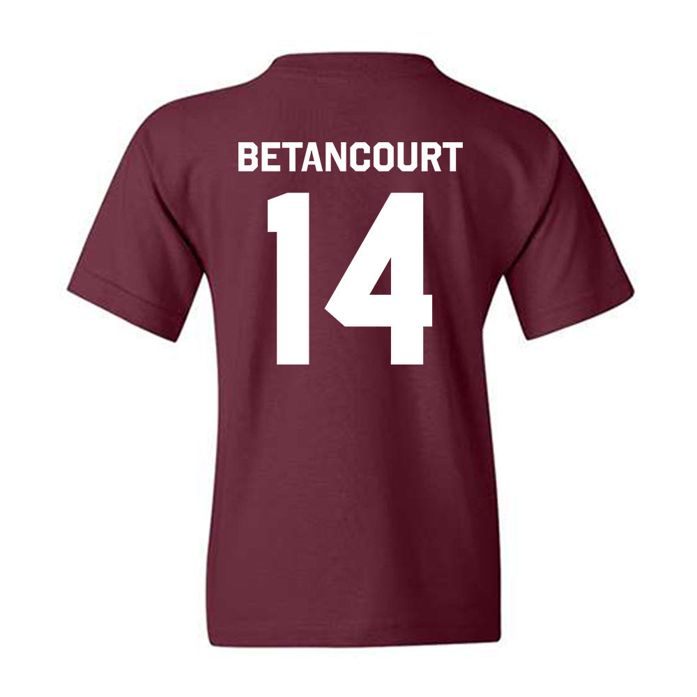 Fordham - NCAA Men's Soccer : Elias Betancourt - Classic Shersey Youth T-Shirt-1