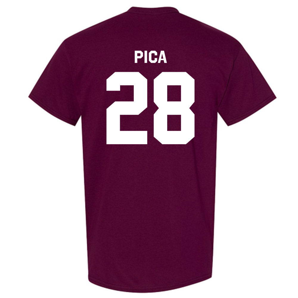 Fordham - NCAA Men's Soccer : Christian Pica - Classic Shersey T-Shirt-1