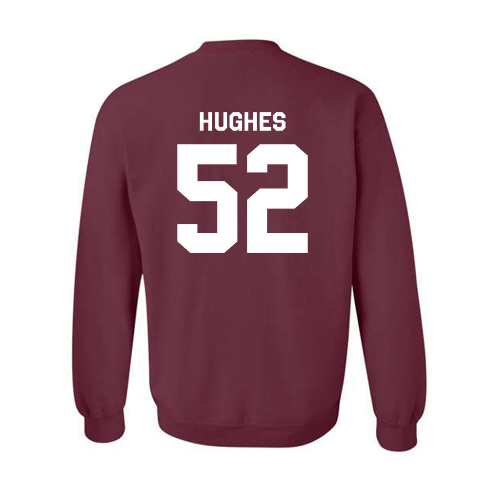 Fordham - NCAA Football : Shane Hughes - Classic Shersey Crewneck Sweatshirt-1