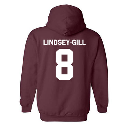 Fordham - NCAA Football : Nate Lindsey-Gill - Classic Shersey Hooded Sweatshirt-1