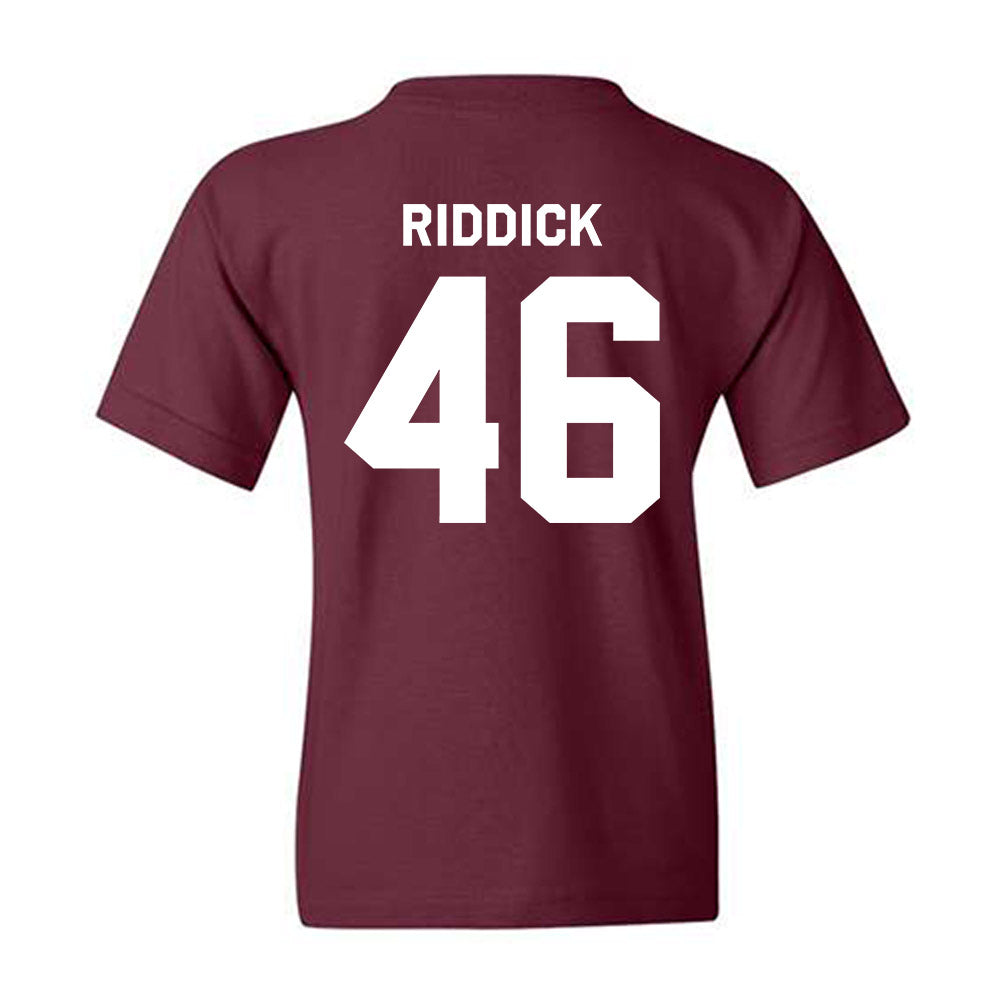 Fordham - NCAA Football : Lorenzo Riddick - Classic Shersey Youth T-Shirt-1