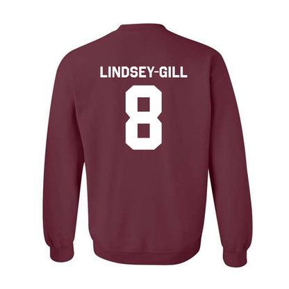 Fordham - NCAA Football : Nate Lindsey-Gill - Classic Shersey Crewneck Sweatshirt-1