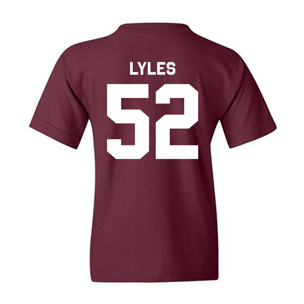 Fordham - NCAA Football : Ahmir Lyles - Classic Shersey Youth T-Shirt-1