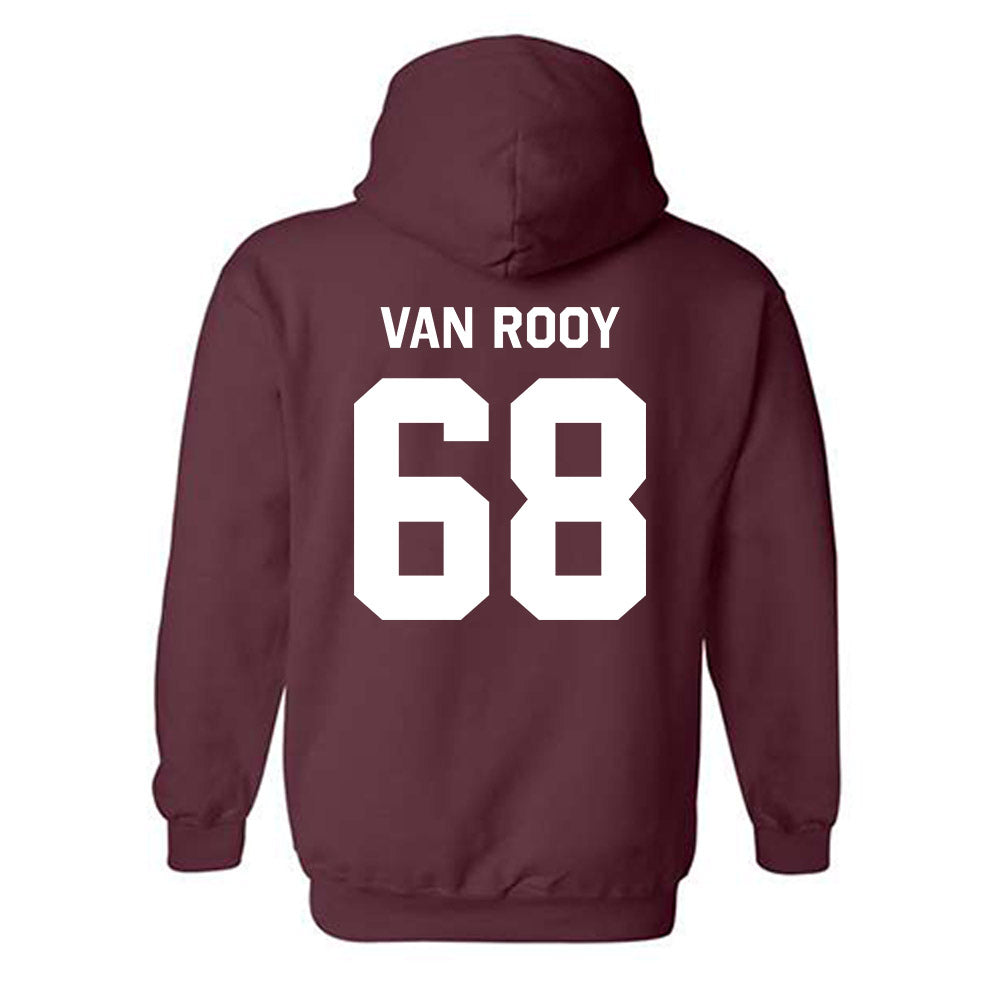 Fordham - NCAA Football : Colin Van Rooy - Classic Shersey Hooded Sweatshirt-1