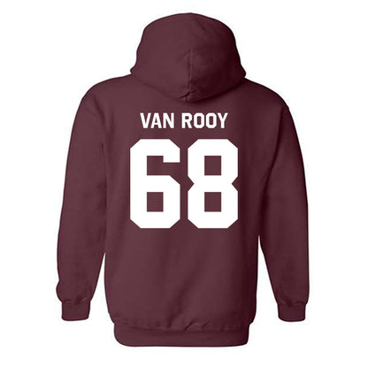 Fordham - NCAA Football : Colin Van Rooy - Classic Shersey Hooded Sweatshirt-1
