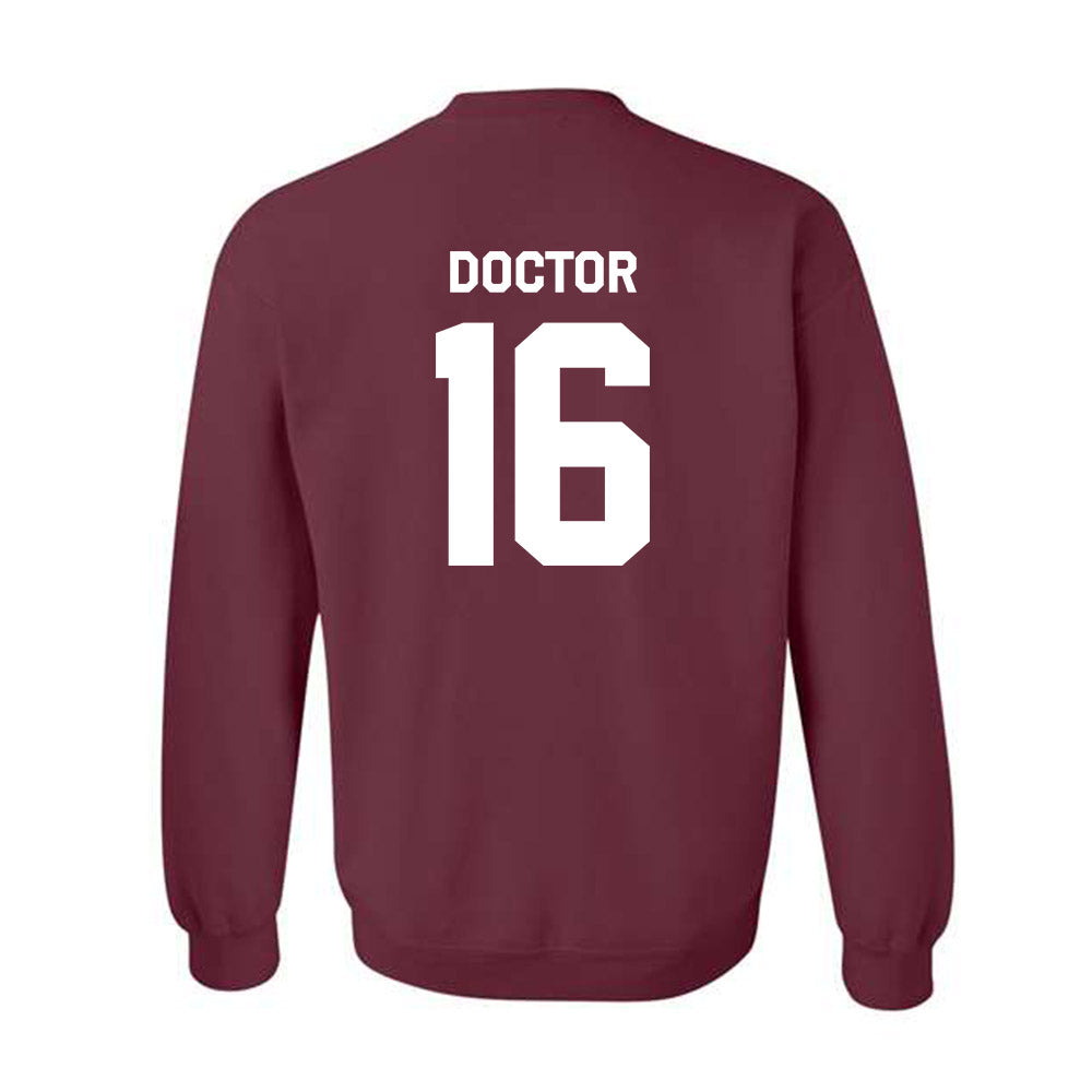 Fordham - NCAA Football : Michael Doctor - Classic Shersey Crewneck Sweatshirt-1