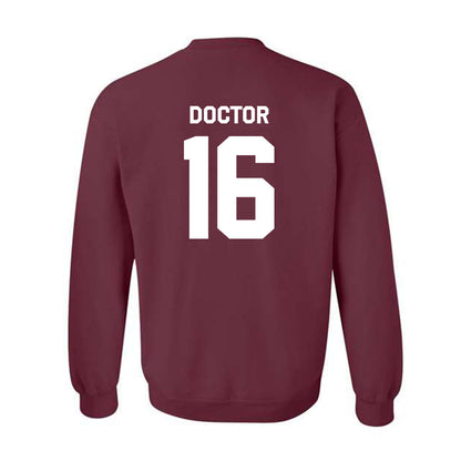 Fordham - NCAA Football : Michael Doctor - Classic Shersey Crewneck Sweatshirt-1
