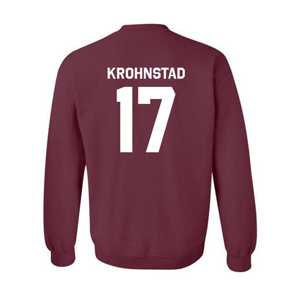 Fordham - NCAA Men's Soccer : Erik Krohnstad - Classic Shersey Crewneck Sweatshirt-1