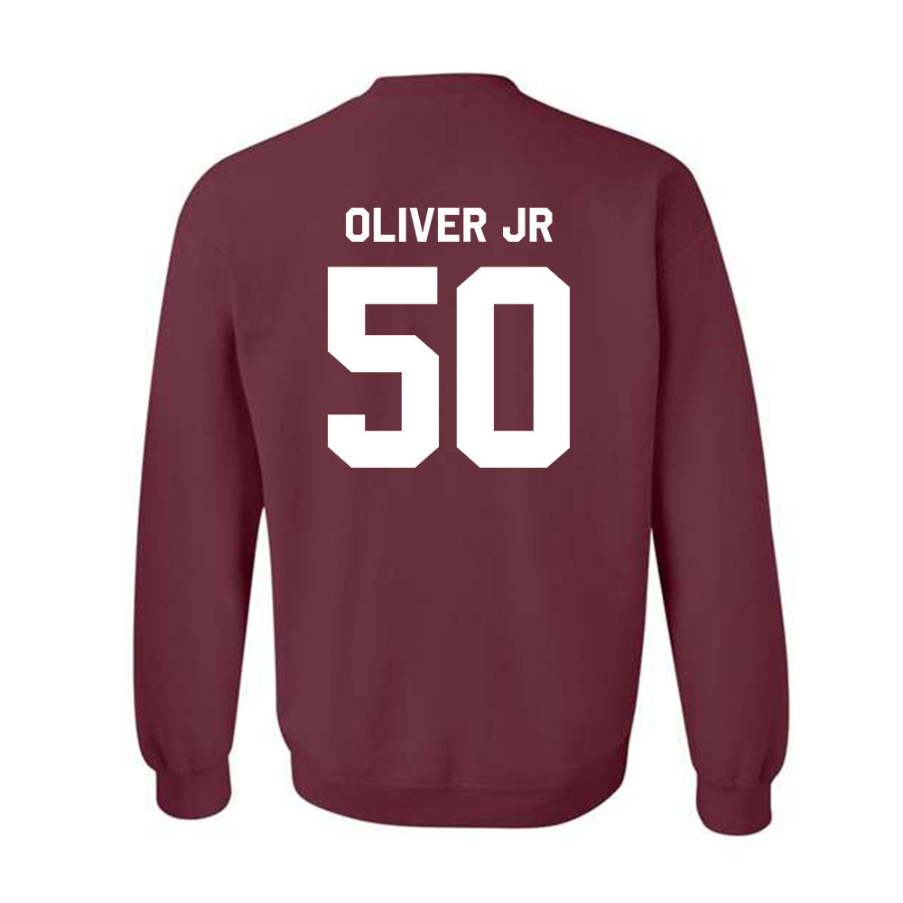 Fordham - NCAA Football : Brian Oliver Jr - Classic Shersey Crewneck Sweatshirt-1