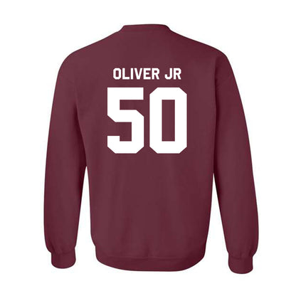 Fordham - NCAA Football : Brian Oliver Jr - Classic Shersey Crewneck Sweatshirt-1