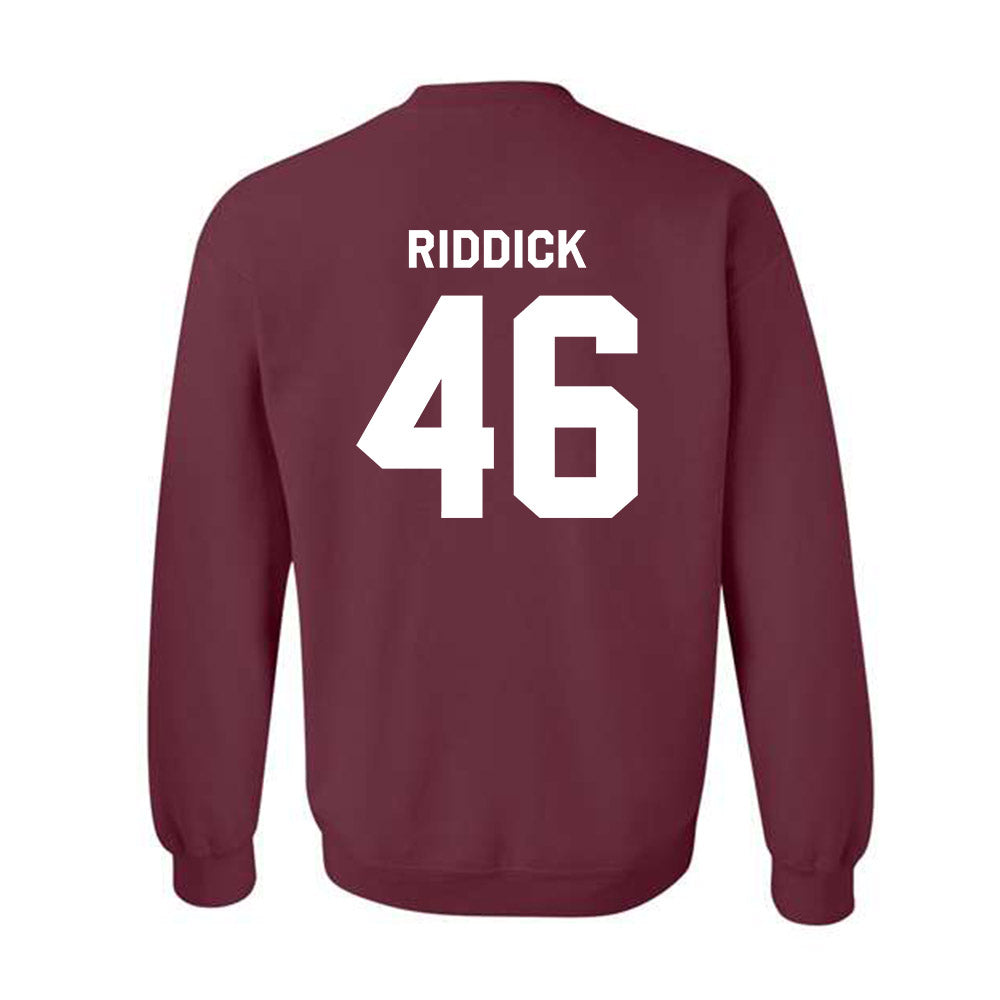 Fordham - NCAA Football : Lorenzo Riddick - Classic Shersey Crewneck Sweatshirt-1