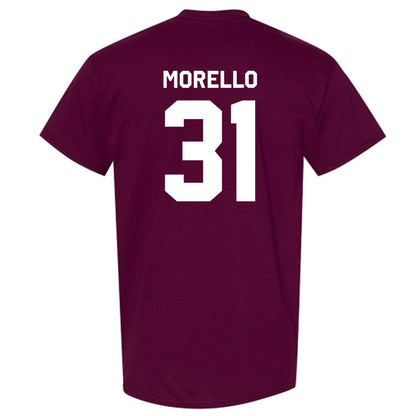 Fordham - NCAA Baseball : Mason Morello - Classic Shersey T-Shirt-1