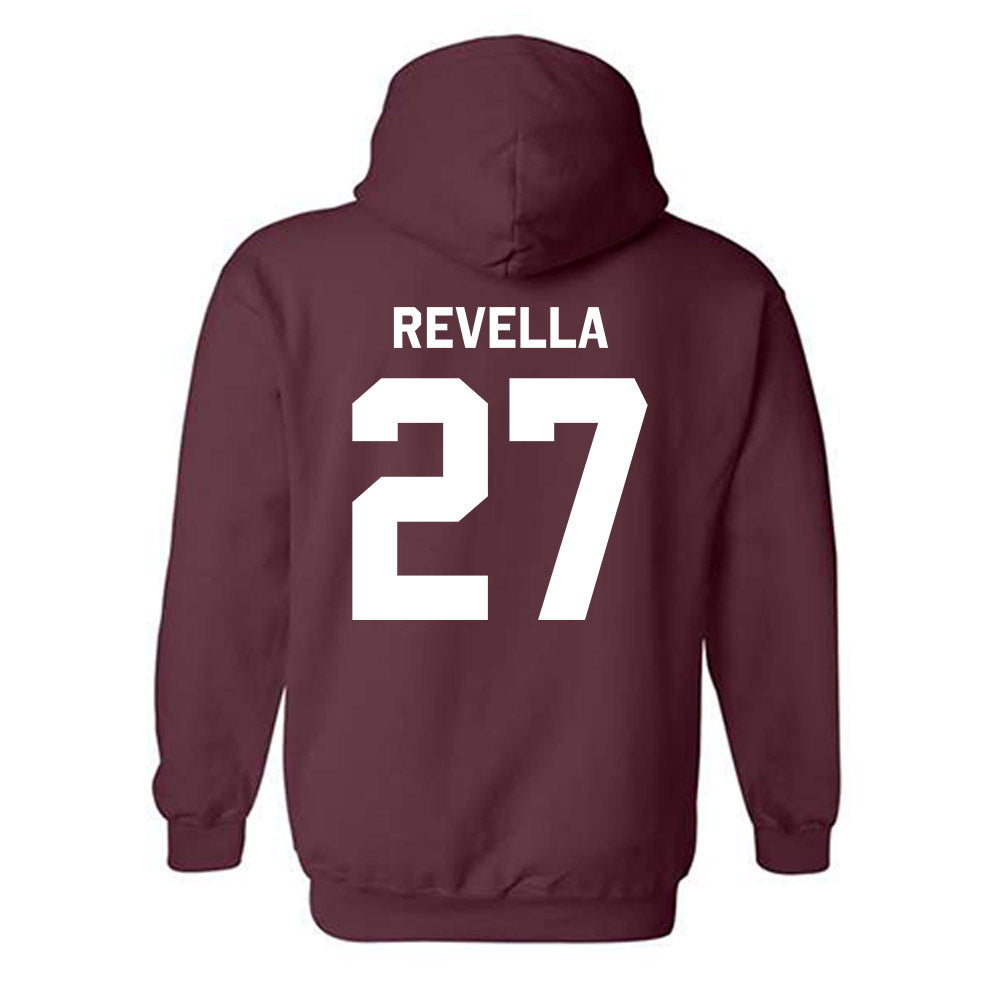 Fordham - NCAA Football : AJ Revella - Classic Shersey Hooded Sweatshirt-1