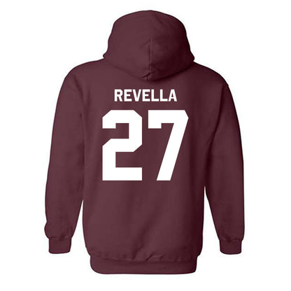 Fordham - NCAA Football : AJ Revella - Classic Shersey Hooded Sweatshirt-1