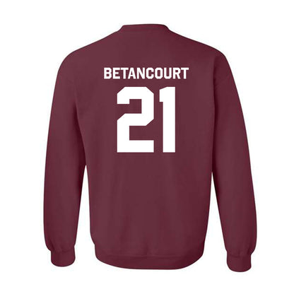 Fordham - NCAA Men's Soccer : Elias Betancourt - Classic Shersey Crewneck Sweatshirt-1