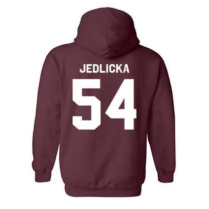 Fordham - NCAA Football : Jack Jedlicka - Classic Shersey Hooded Sweatshirt-1