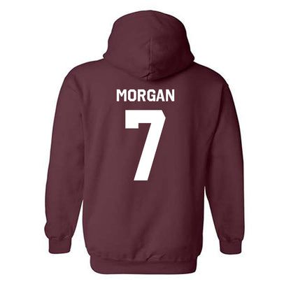 Fordham - NCAA Women's Basketball : Tia Morgan - Classic Shersey Hooded Sweatshirt-1