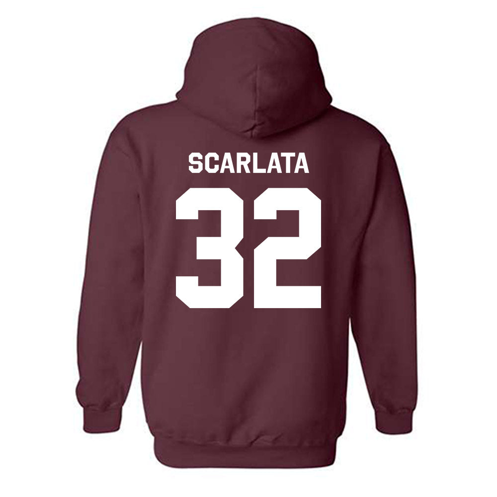 Fordham - NCAA Baseball : Anthony Scarlata - Classic Shersey Hooded Sweatshirt-1