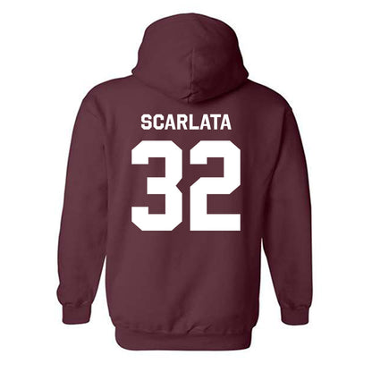 Fordham - NCAA Baseball : Anthony Scarlata - Classic Shersey Hooded Sweatshirt-1