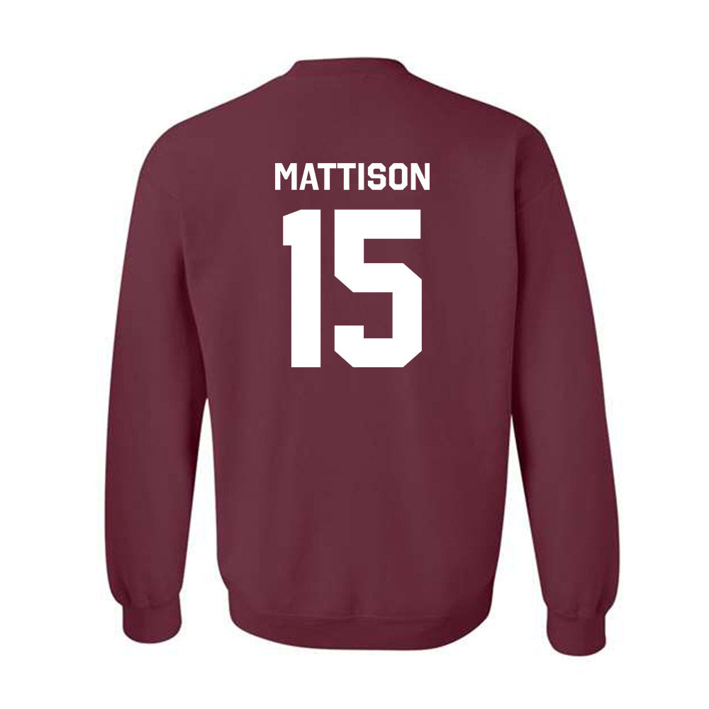 Fordham - NCAA Men's Soccer : Ryan Mattison - Classic Shersey Crewneck Sweatshirt-1