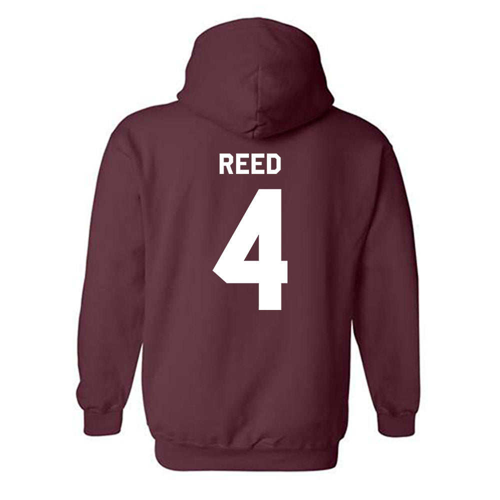 Fordham - NCAA Football : KJ Reed - Classic Shersey Hooded Sweatshirt-1