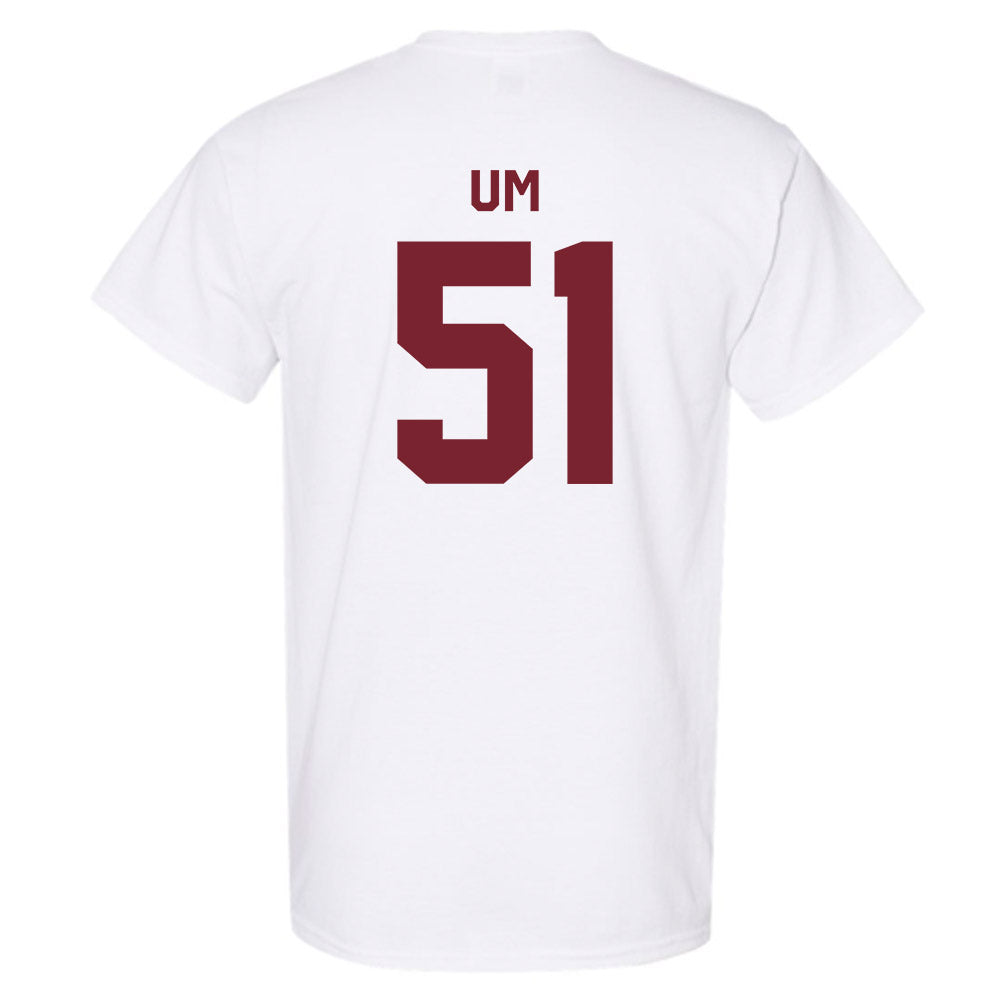 Fordham - NCAA Football : Ryan Um - Classic Shersey T-Shirt-1