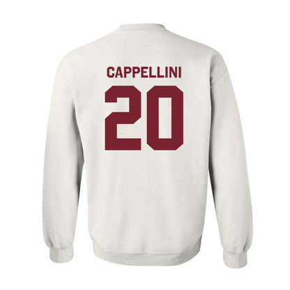 Fordham - NCAA Men's Soccer : Niko Cappellini - Classic Shersey Crewneck Sweatshirt-1