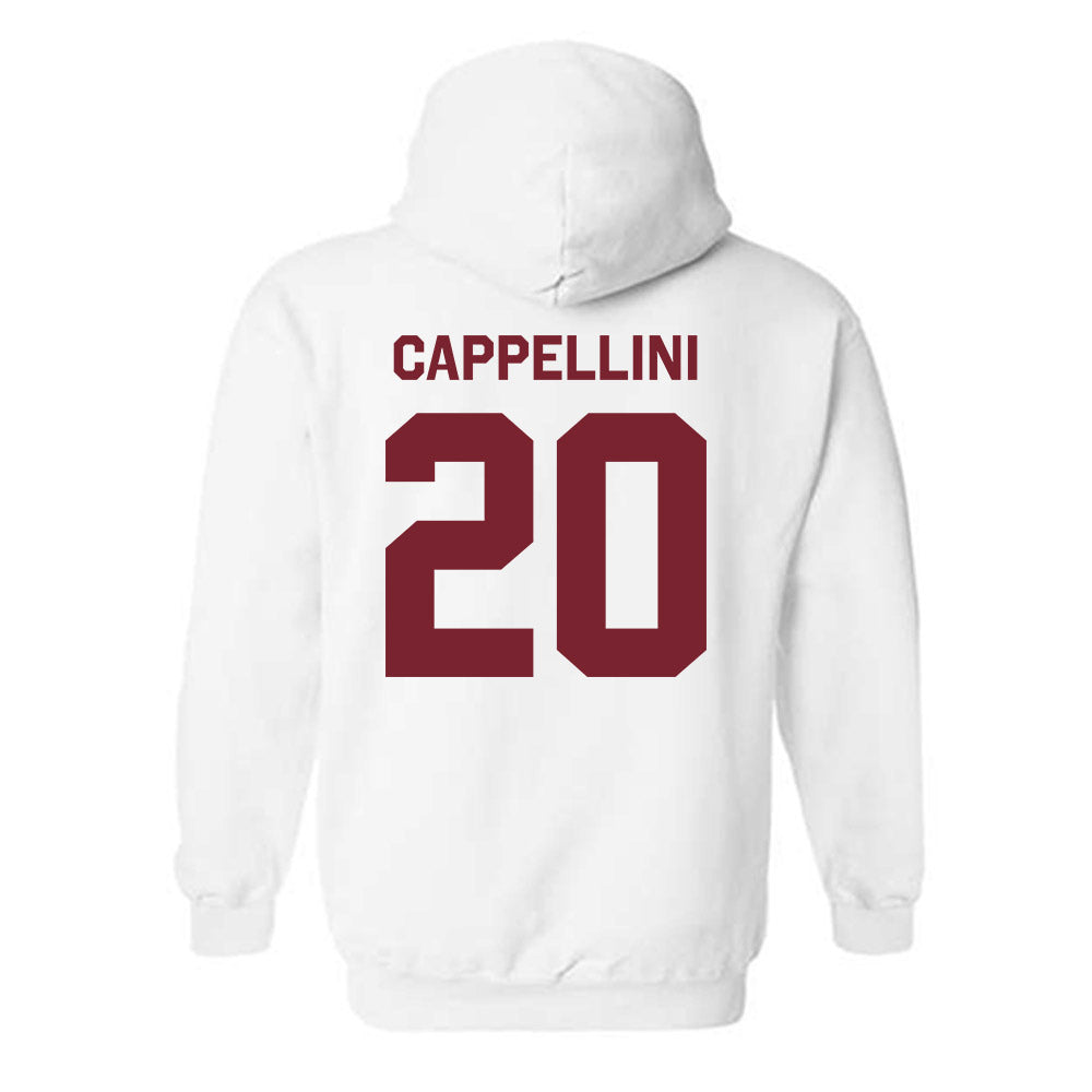 Fordham - NCAA Men's Soccer : Niko Cappellini - Classic Shersey Hooded Sweatshirt-1