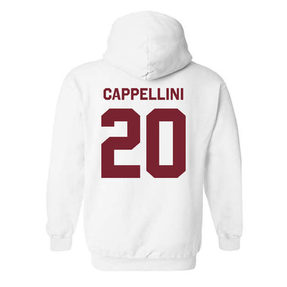 Fordham - NCAA Men's Soccer : Niko Cappellini - Classic Shersey Hooded Sweatshirt-1