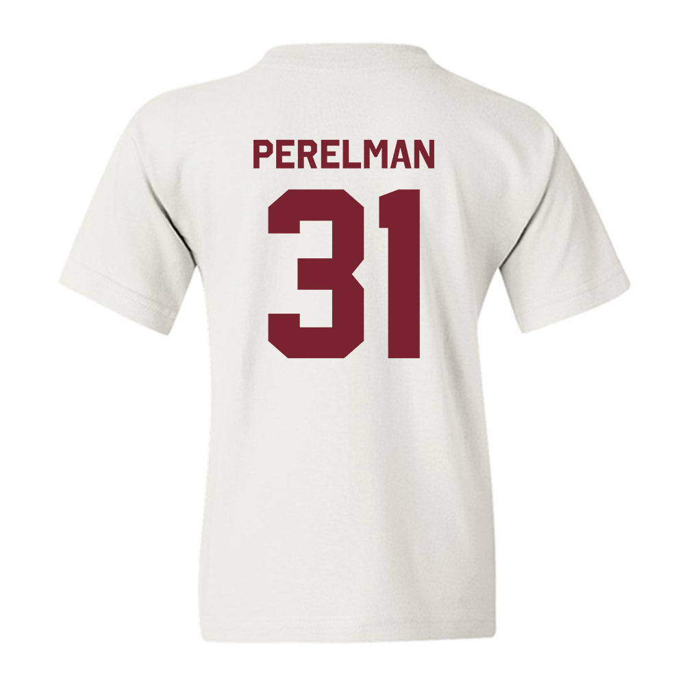 Fordham - NCAA Men's Soccer : Leo Perelman - Classic Shersey Youth T-Shirt-1