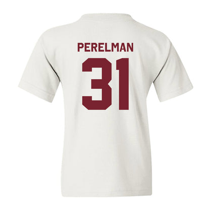 Fordham - NCAA Men's Soccer : Leo Perelman - Classic Shersey Youth T-Shirt-1