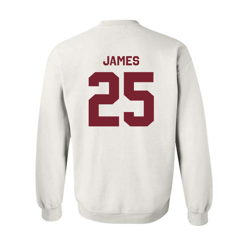Fordham - NCAA Football : Jamell James - Classic Shersey Crewneck Sweatshirt-1