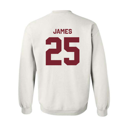 Fordham - NCAA Football : Jamell James - Classic Shersey Crewneck Sweatshirt-1