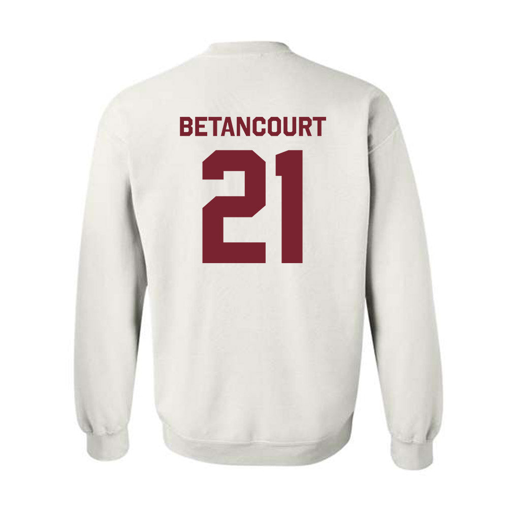 Fordham - NCAA Men's Soccer : Elias Betancourt - Classic Shersey Crewneck Sweatshirt-1