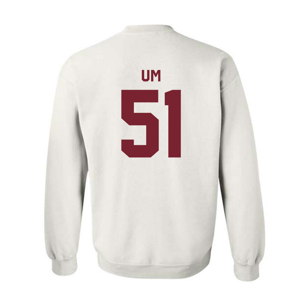 Fordham - NCAA Football : Ryan Um - Classic Shersey Crewneck Sweatshirt-1