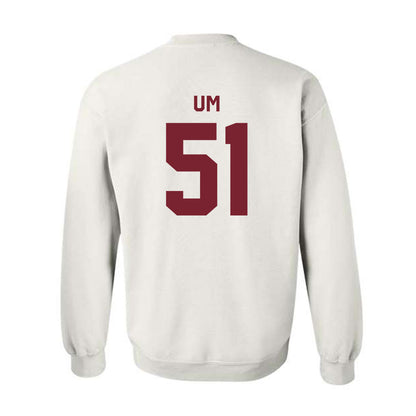 Fordham - NCAA Football : Ryan Um - Classic Shersey Crewneck Sweatshirt-1