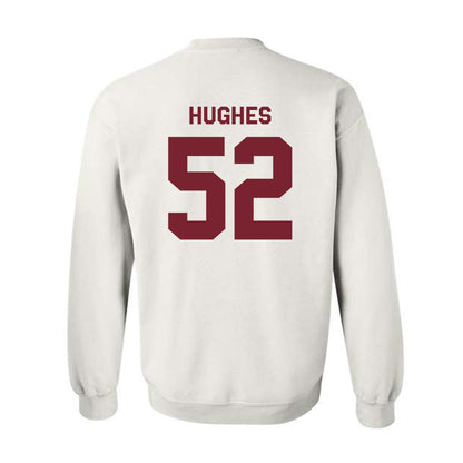 Fordham - NCAA Football : Shane Hughes - Classic Shersey Crewneck Sweatshirt-1