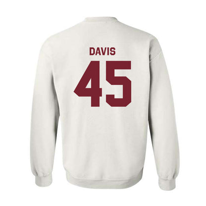 Fordham - NCAA Football : Tyler Davis - Classic Shersey Crewneck Sweatshirt-1